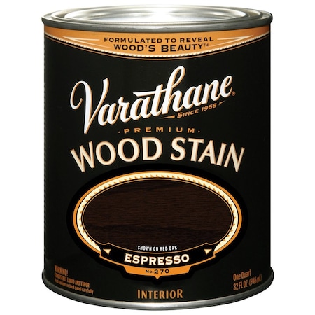 Varathane Varathane Semi-Transparent Espresso Oil-Based Urethane Modified Alkyd Wood Stain 1 qt 241412H
